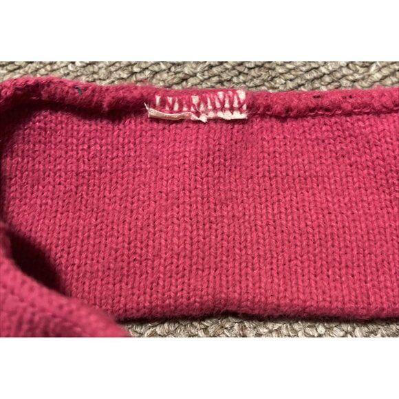 Vintage 90s Disney The Little Mermaid Fleece Ski Winter Headband Stretch Pink main image 5